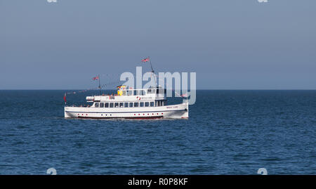 MV Regal Lady - a livello nazionale nave storica che ha preso parte alla evacuazione di Dunkerque nel 1940 - ora offre gite di piacere da Scarborough Harbour Foto Stock