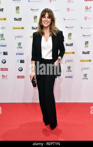 Berlino, Germania. 05 Nov, 2018. Natalia Avelon bei der VDZ Editori Notte 2018 in der Telekom Repräsentanz. Berlino, 05.11.2018 | Utilizzo di credito in tutto il mondo: dpa/Alamy Live News Foto Stock