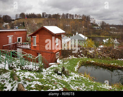 Vista di Plyos. Oblast di Ivanovo. La Russia Foto Stock