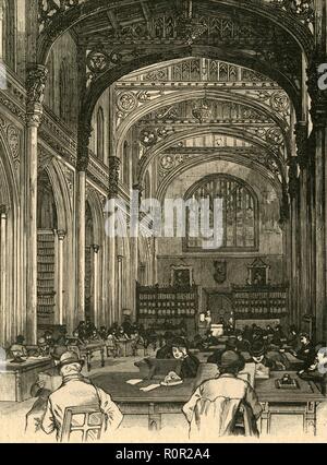 'La libreria, Guildhall', 1897. Creatore: sconosciuto. Foto Stock