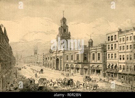 "La seconda Royal Exchange, Cornhill', (1897). Creatore: sconosciuto. Foto Stock