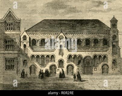 "Scotch chiesa nazionale, Crown Court", (1881). Creatore: sconosciuto. Foto Stock