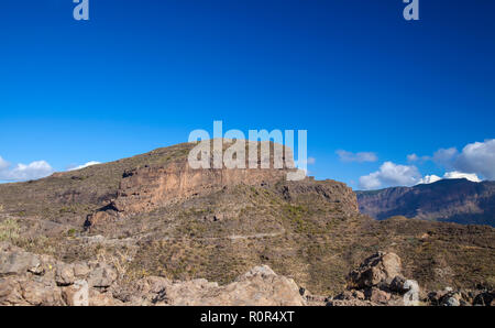 Gran Canaria, mountain montana del Humo in Tejeda comune Foto Stock