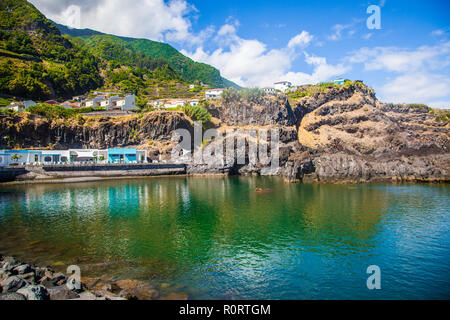 Sexial lago, l'isola di Madeira, Portogallo Foto Stock