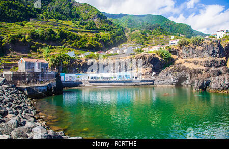 Sexial lago, l'isola di Madeira, Portogallo Foto Stock