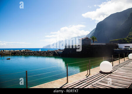 Sexial lago, l'isola di Madeira, Portogallo Foto Stock