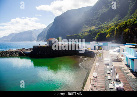 Sexial lago, l'isola di Madeira, Portogallo Foto Stock
