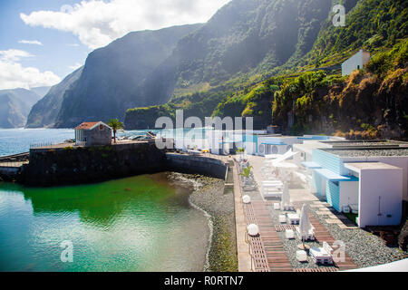 Sexial lago, l'isola di Madeira, Portogallo Foto Stock