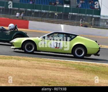 Mark Bennett, Renault Alpine A310, HSCC Road Sport, 1947 - 1979, Silverstone Classic, luglio 2018, Silverstone, Northamptonshire, Inghilterra, il circuito raci Foto Stock