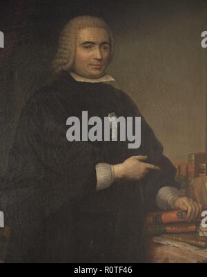 CAMPOMANES, CONDE DE (ANTONIO RODRIGUEZ CAMPOMANES) POLITICO ESPAÑOL 1723-1803 OLEO DE RAFAEL MENGS real academia de la Historia. MADRID. Autore: MENGS ANTON RAPAHEL (1728-1779). Foto Stock