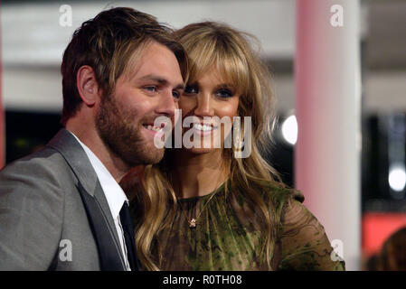 Delta Goodrem e Brian McFadden MTV Australia Awards tenutosi presso il Darling Harbour Convention & Exhibition Center. Sydney, Australia. 27.03.09. Foto Stock