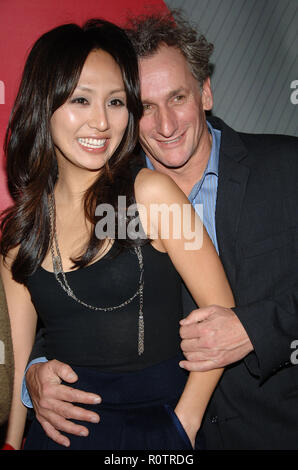 Linda Park e Matt Craven arrivando alla NBC tca party invernale al Ritz Carlton di Los Angeles. Il 17 gennaio 2007. sorriso headshot - Foto Stock