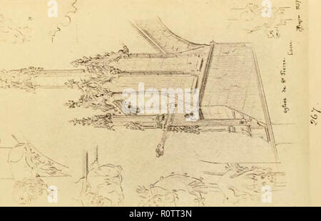 'Fotografie da schizzi di Augustus Welby Pugin N." (1865) Foto Stock
