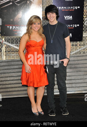 Shawn Johnson e Michael Musso - Terminator - salvezza Premiere al Chinese Theatre di Los Angeles. - 17 JohnsonShawn MussoMi Foto Stock