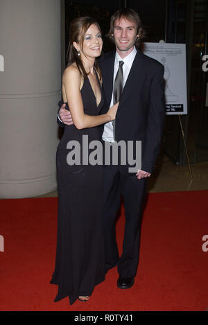 Rachel Boston e Brad Hargreaves al quinto annuale di Hollywood Makup Artist & Parrucchiere Guild Awards presso il Beverly Hilton di Los Angeles. Gennaio, Foto Stock