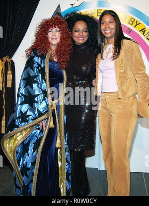 Jamie Lee Curtis in posa con Diana Ross e Cookie Johnson al nono sogno annuale di Halloween di Los Angeles, strega vantaggi "i bambini colpiti da aiuti Foto Stock