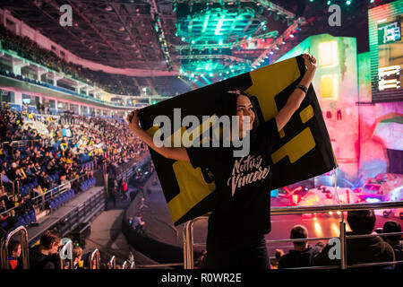 Immagine editoriale di un Counter Strike: offensiva mondiale torneo esports evento. Foto Stock