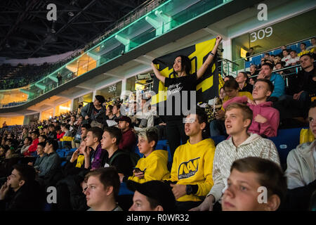 Immagine editoriale di un Counter Strike: offensiva mondiale torneo esports evento. Foto Stock