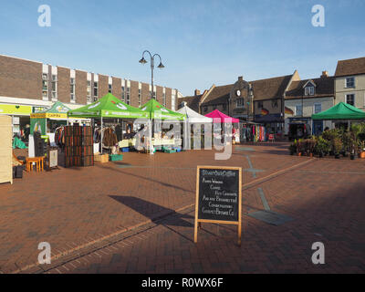 ELY, Regno Unito - circa ottobre 2018: Vista della città Foto Stock