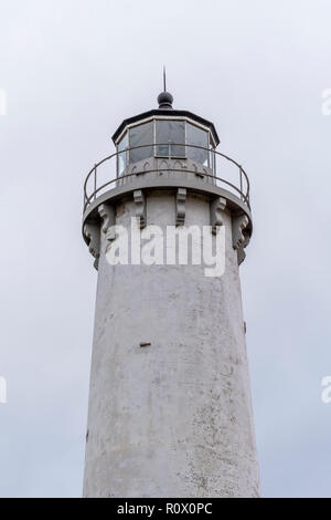 Tawas Point lighthouse sul Lago Huron in Michigan, Stati Uniti d'America. Foto Stock