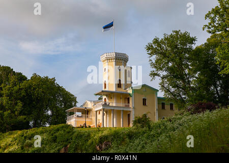 Castello di Keila Joa in Estonia vicino a Tallinn. Foto Stock