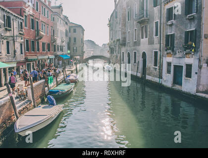 Mattina presto a Venezia, Italia Foto Stock