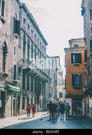 Mattina presto a Venezia, Italia Foto Stock