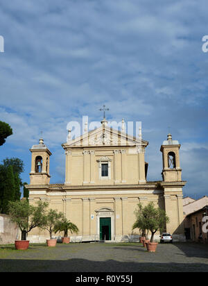 La Basilica di Santa Anastasia al Palatino a Roma. Foto Stock
