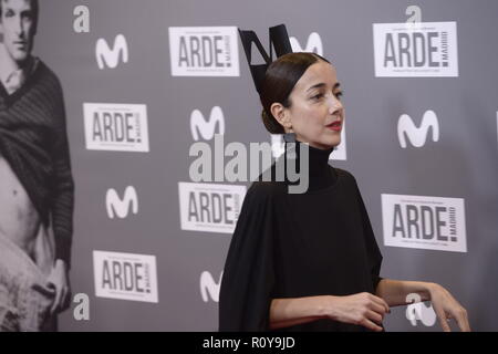 Madrid, Madrid, Spagna. 7 Nov, 2018. Cecilia Suarez assiste 'Arde Madrid' Premiere a Callao cinema il 7 novembre 2018 a Madrid, Spagna Credit: Jack Abuin/ZUMA filo/Alamy Live News Foto Stock