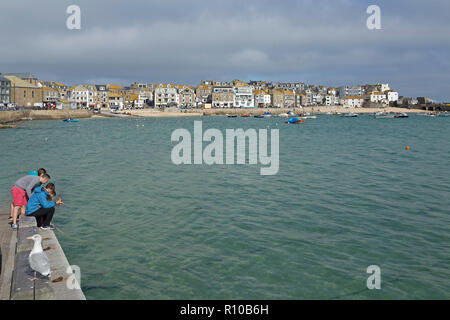 Porto, St. Ives, Cornwall, Inghilterra, Gran Bretagna Foto Stock