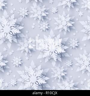 Vettore di Natale e Felice Anno Nuovo seamless sfondo pattern Illustrazione Vettoriale