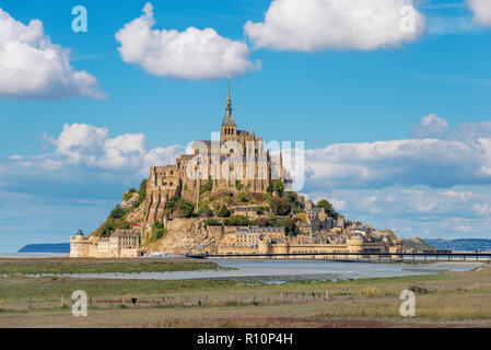 Mont Saint Michel, Francia. Foto Stock