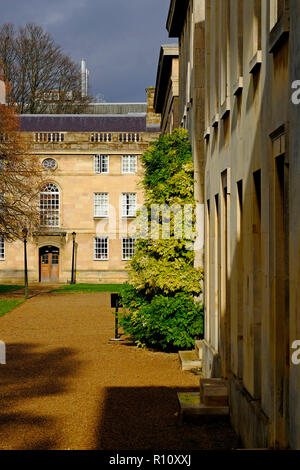 Downing college, università di Cambridge, Inghilterra Foto Stock