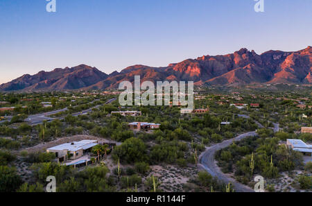 Il Catalina Mountains situato in Tucson, Arizona Foto Stock