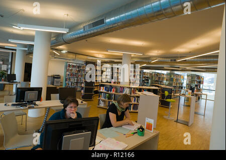 Österreichische Forschungsstiftung für Internationale Entwicklung, Bibliothek - Biblioteca Foto Stock