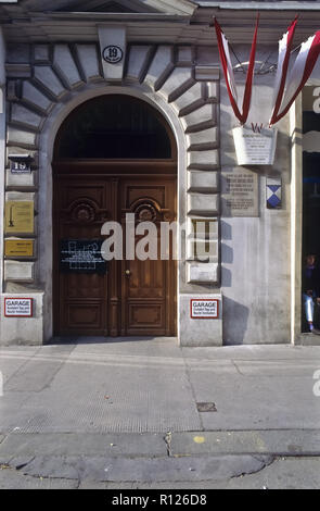 Wien, Sigmund-Freud-museo Foto Stock