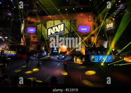 Immagine editoriale di un Counter Strike: offensiva mondiale torneo esports evento. Foto Stock