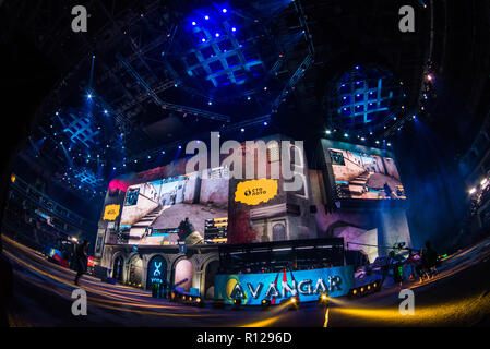 Immagine editoriale di un Counter Strike: offensiva mondiale torneo esports evento. Foto Stock