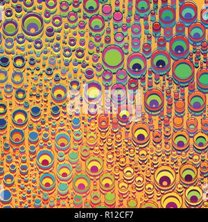 Abstract colorate in stile moderno anelli Texture di sfondo Design in formato vettoriale modificabile Illustrazione Vettoriale