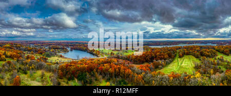 Kensington Metropark Antenna, Milford, Michigan, Stati Uniti d'America Foto Stock