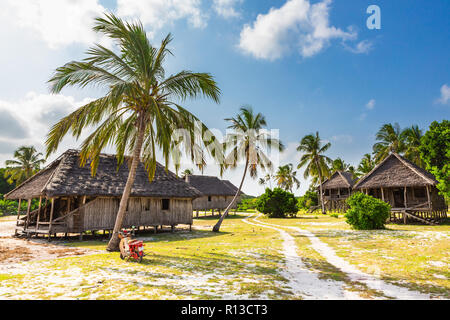 Abbandonato resort. Zanzibar, Tanzania. Foto Stock