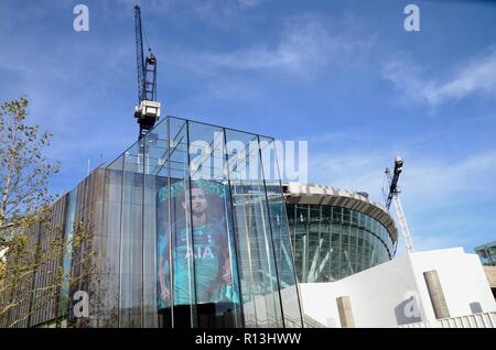 Tottenham del nuovo stadio in costruzione in tottenham haringey N17 north london Foto Stock