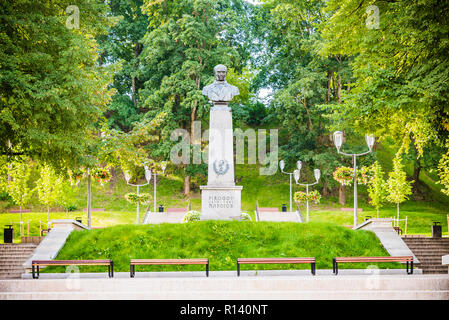 Memorial Nikolay Ivanovich Pirogov era un eminente scienziato russo, medico, pedagogo figura pubblica e membro corrispondente della Russia Foto Stock