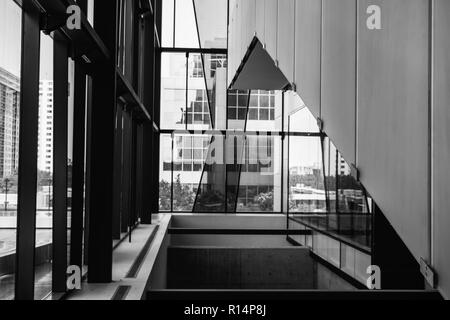 Longueuil, QC, Canada - 24-09-2018 - Università di Sherbrooke - Architettura all'interno Foto Stock