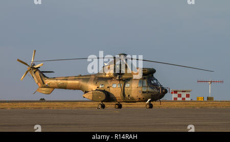 South African Airforce airshow museo all'Swartkops Airbase a Pretoria, Sud Africa Foto Stock