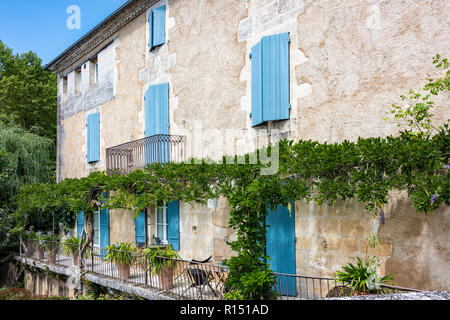 French country house facciata Foto Stock