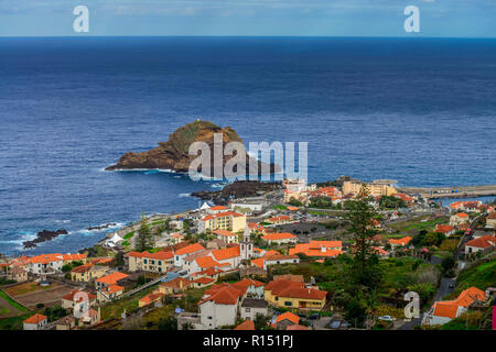 Porto Moniz, Madeira, Portogallo Foto Stock