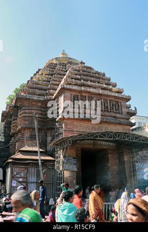 Shree Jagannatha tempio di Puri è un importante tempio indù dedicato al Signore Jagannatha situato sulla costa orientale dell'India nello stato di Odisha Foto Stock