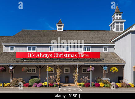 Yankee Candle Company flagship store, South Deerfield, Massachusetts, STATI UNITI D'AMERICA. Foto Stock