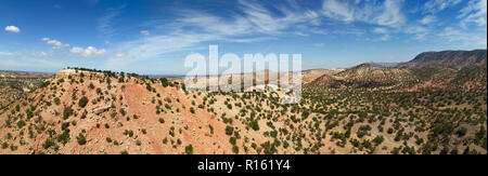 Le montagne con alberi di argan in Marocco Foto Stock